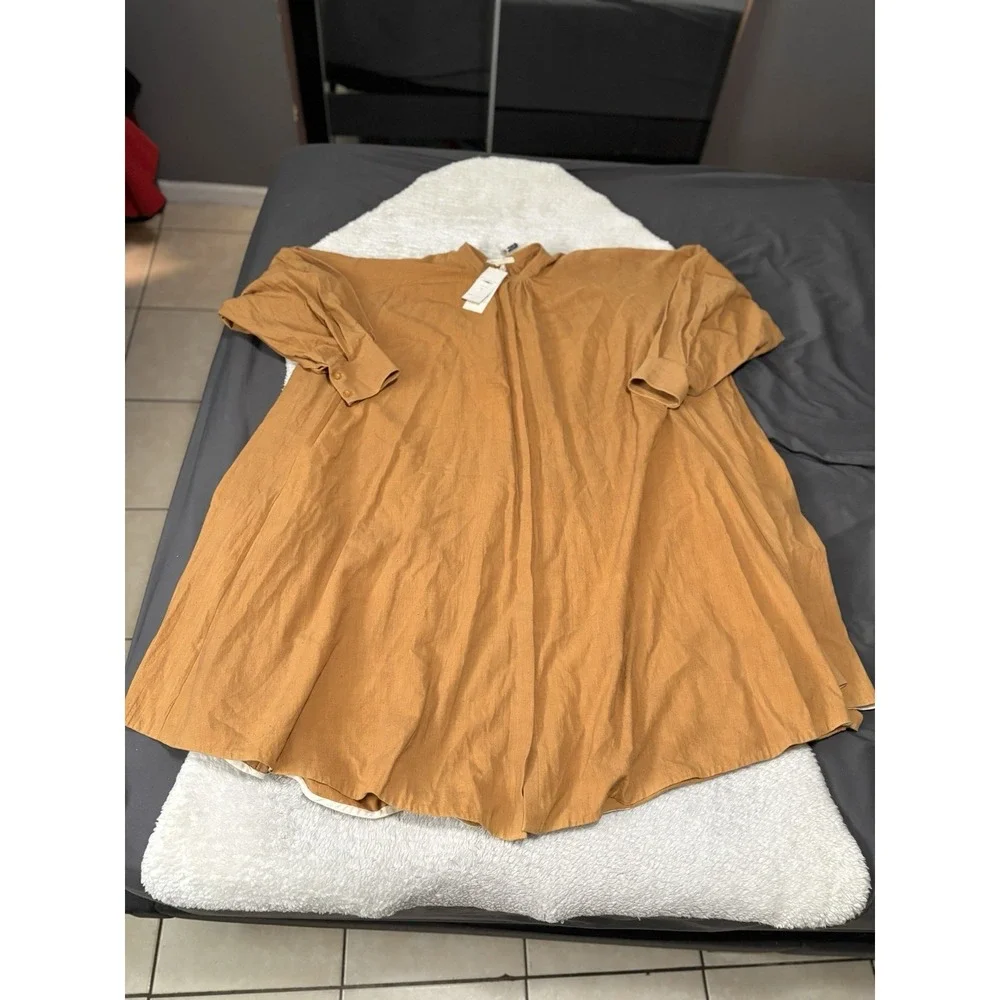 11.11 Eleven Eleven Women's Dancers Robe Button Mustard Yellow Size‎ Medium